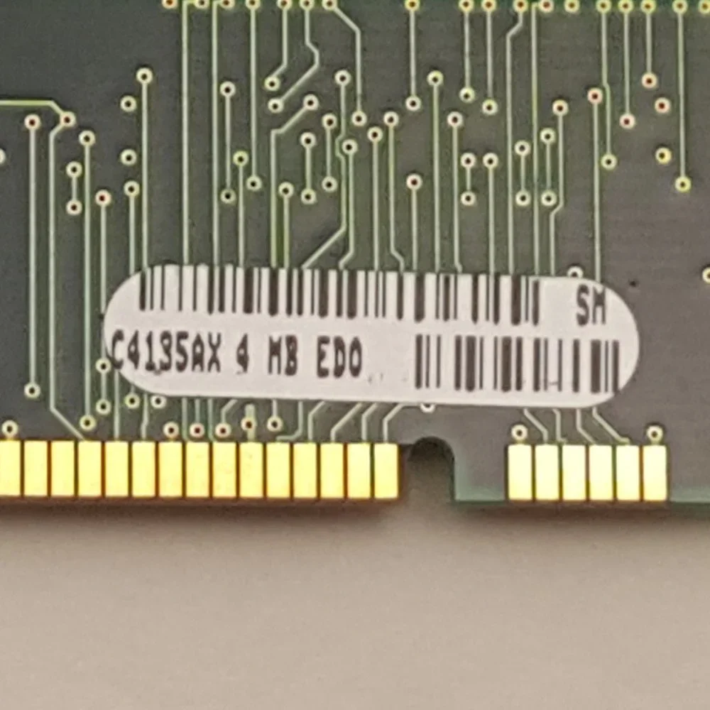 HP C4135AX 4MB 100-pin EDO DRAM DIMM from HP LJ 4000 | A3521-60001 | USED